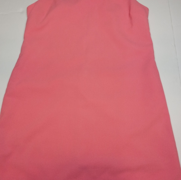 Monteau Pink Scallop Hem Sleeveless Dress - Size Small - Picture 5 of 9